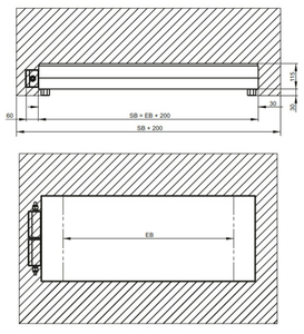 Dimensiuni detectorului de metale METRON 05 S