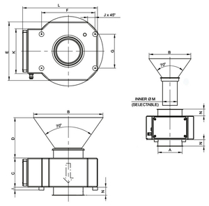 Dimensiuni detectorului de metale METRON 07 Flatline