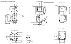 Dimensiuni detectorului de metale  QUICKTRON 07 RH HyQ Clean