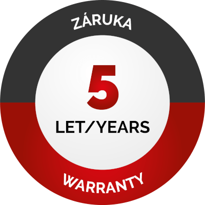 Garanție 5 ani / 5 year warranty