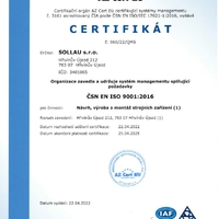 Certifikát ISO